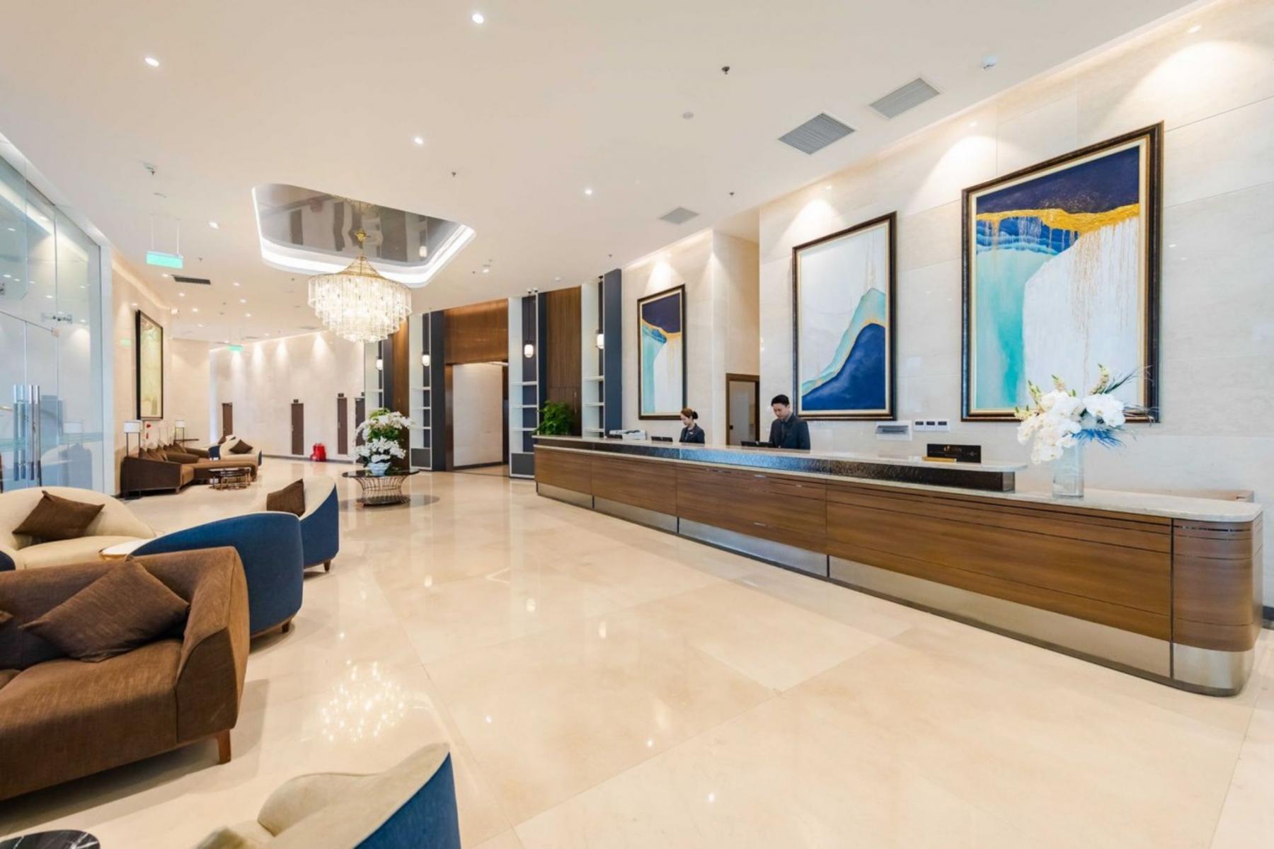 Khu vực sảnh chính của Muong Thanh Luxury Ha Long Residence